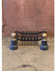 Antique Fireplace Log Grate