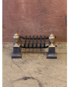 Antique Fireplace Log Grate