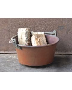 Antique Log Holder