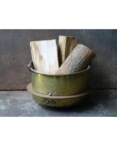Brass Firewood Holder