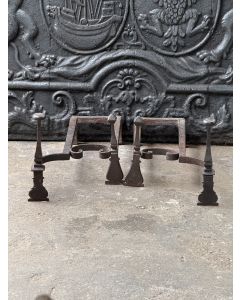 Antique Fireplace Log Grate