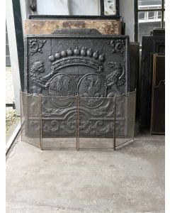 Antique French Fire Screen