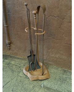 Antique French Fireplace Tools