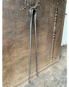 Antique French Fire Tongs