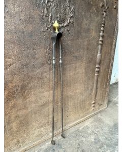 Napoleon III Fire Tongs Napoleon III Fire Tongs