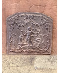 Cupid Fireplace Back Plate