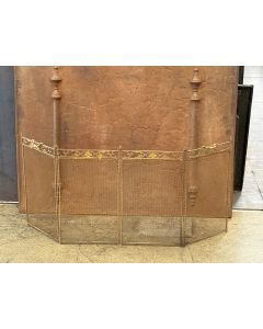Antique French Fire Screen