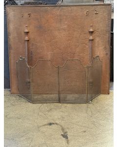 Antique French Fire Screen