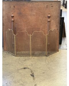Antique French Fire Screen