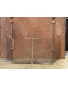 Antique French Fire Screen