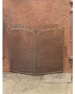Art Nouveau Fire Screen