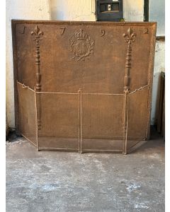 Antique French Fire Screen
