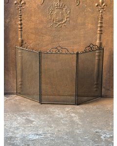 Antique French Fire Screen