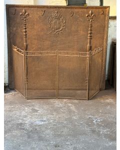 Antique French Fire Screen