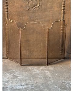 Antique French Fire Screen