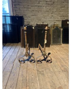 Napoleon III Fire Dogs