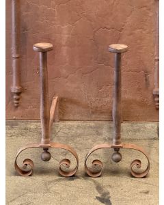 Large Andirons | Landiers