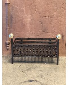 Antique Fireplace Log Grate