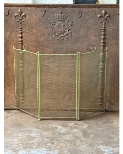 Antique French Fire Screen