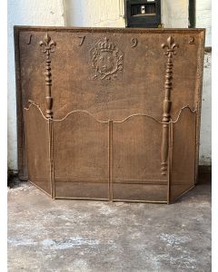 Antique French Fire Screen