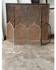 Antique French Fire Screen