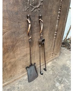 Art Nouveau Fire Tools
