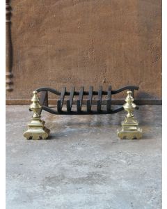 Antique Fireplace Log Grate
