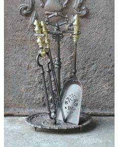Victorian Fireplace Tool Set