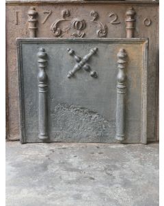 Saint Andrew's Cross Fireback