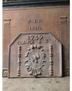Coat of Arms Fire Back