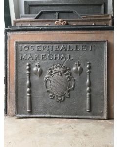 Coat of Arms Fire Back