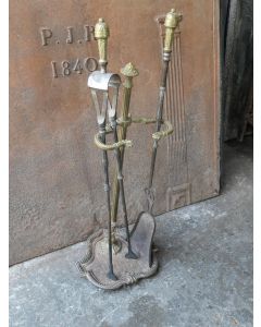 Georgian Fireplace Set