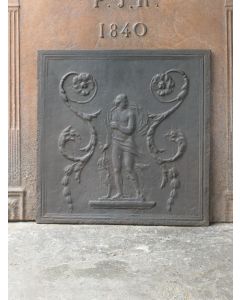 Diana Fireplace Back Plate