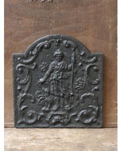 Diana Fireplace Back Plate