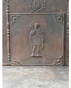 Diana Fireplace Back Plate