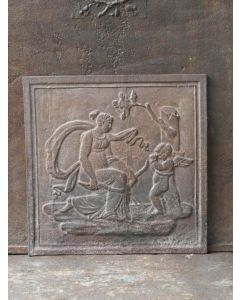 Diana Fireplace Back Plate