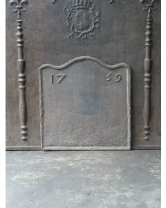 Louis XV Fireplace Back