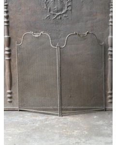 Antique French Fire Screen