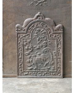 Louis XV Fireplace Back