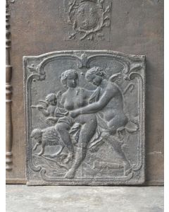 Louis XV Fireplace Back
