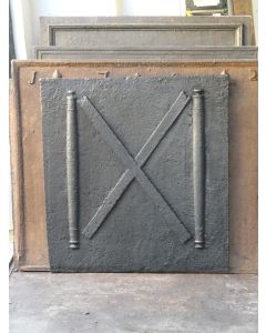 Saint Andrew's Cross Fireback