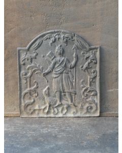 Diana Fireplace Back Plate