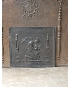 Woman with Cupid Fireback