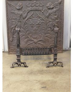 Wrought Iron Fireplace Rack