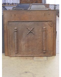 Saint Andrew's Cross Fireback