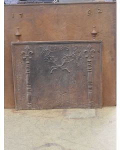 Louis XV Fireplace Back