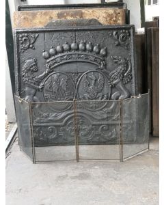 Decorative Antique Fireplace Screen