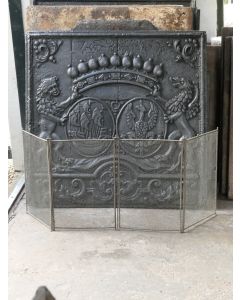 Antique French Fire Screen