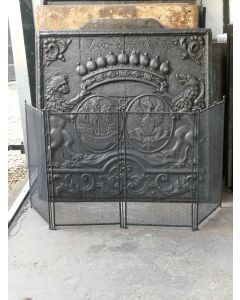 French Fireplace Screen