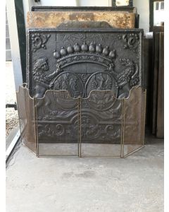 Antique French Fire Screen